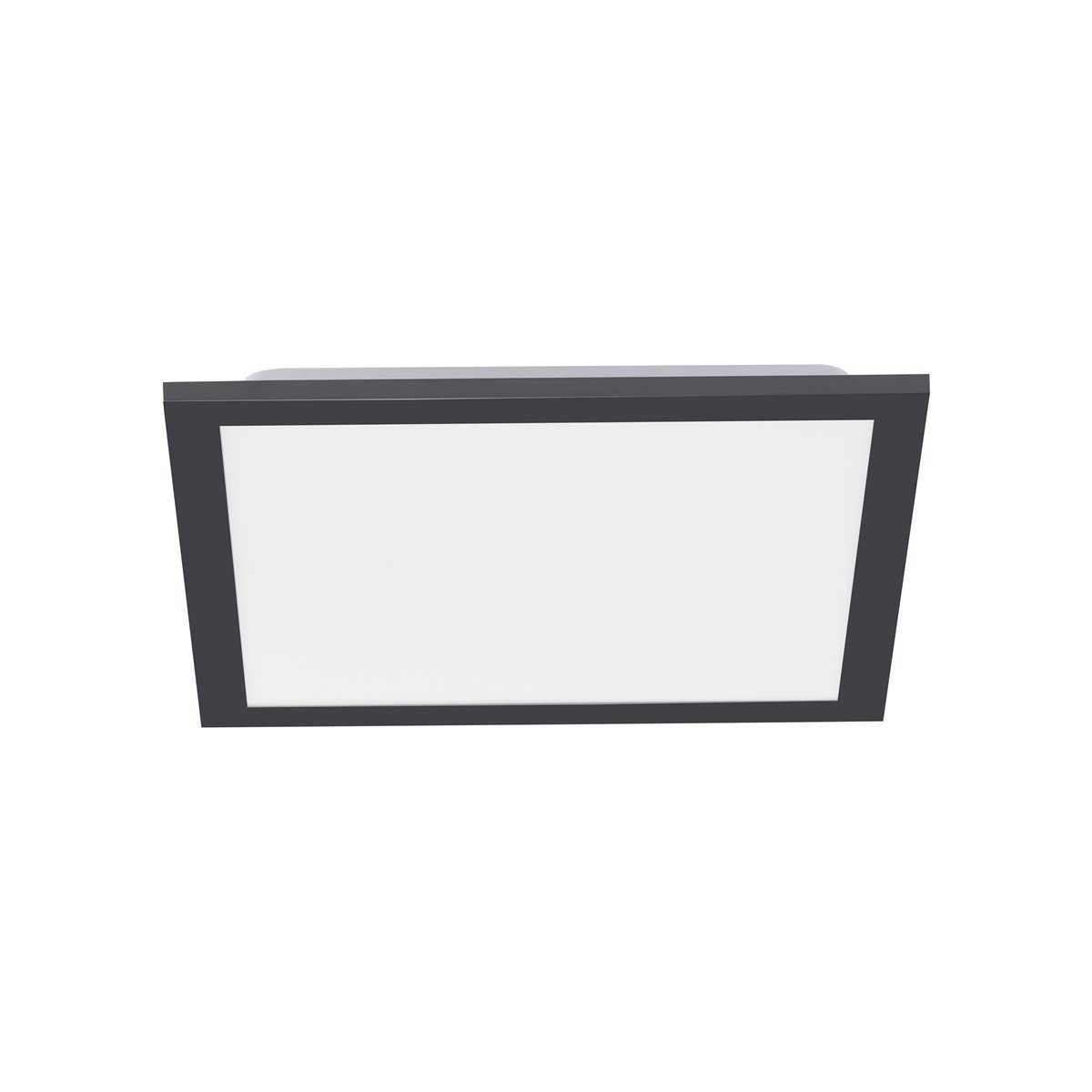 JUST LIGHT 14754-18 LED Deckenleuchte Panel FLAT schwarz quadratisch 295x295mm CCT