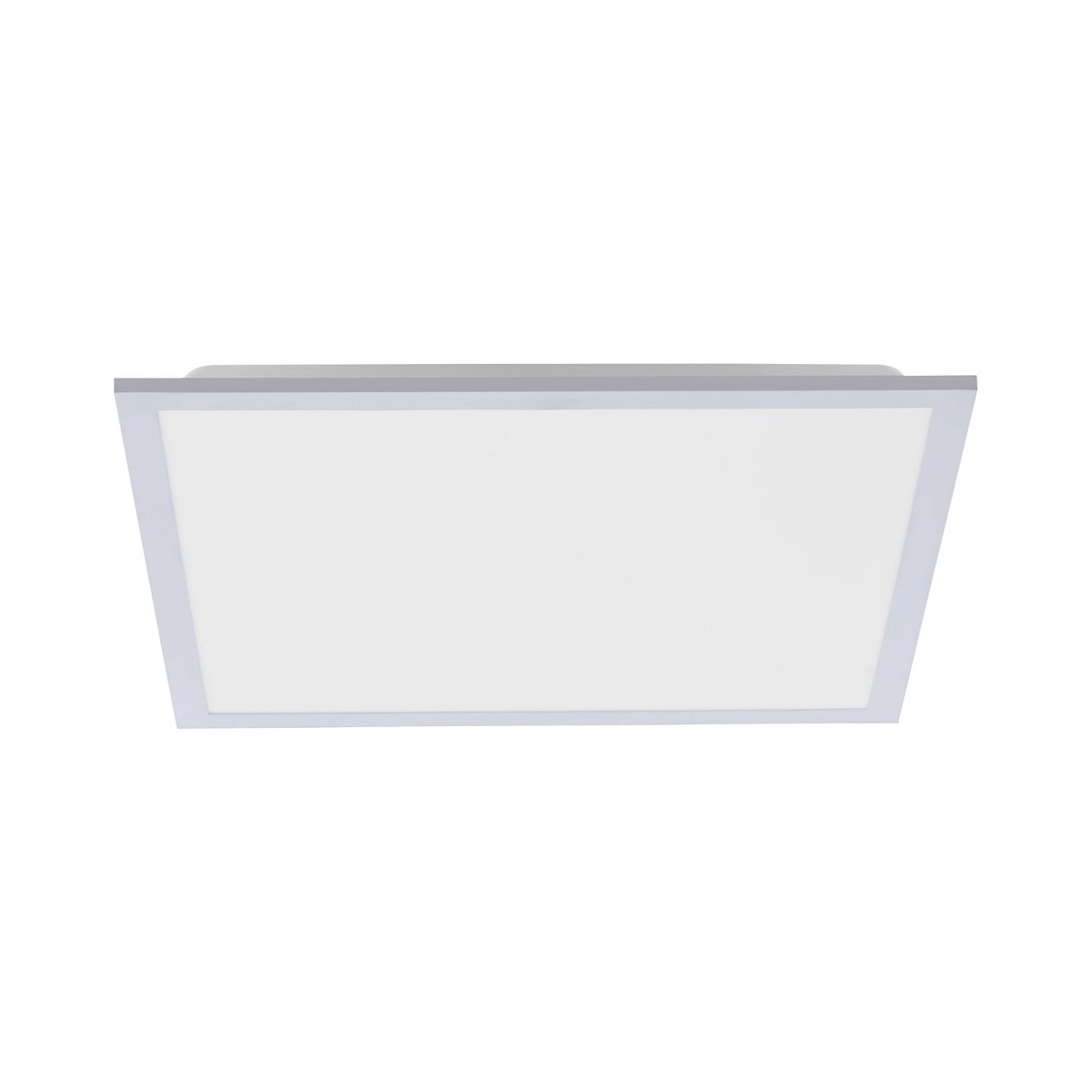 JUST LIGHT 14755-21 LED Deckenleuchte Panel FLAT silber quadratisch 445x445mm CCT