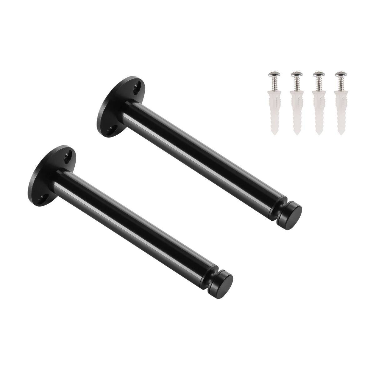 SLV No. 186640 DECKENUMLENKER für TENSEO Niedervolt-Seilsystem schwarz 2 Stück