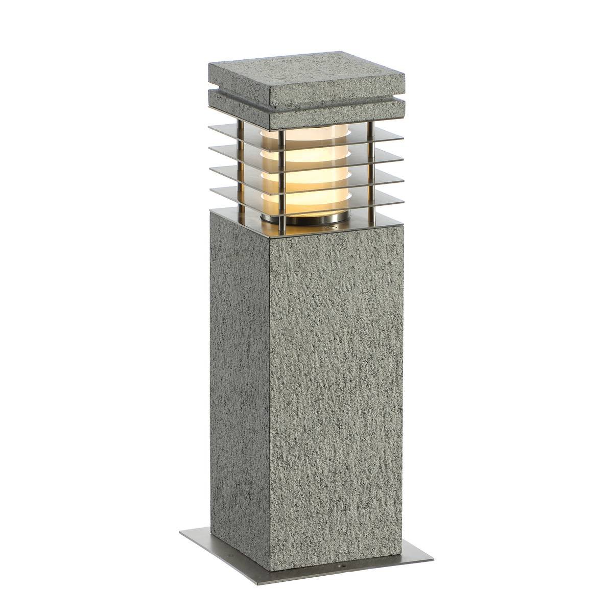 SLV No. 231410 ARROCK GRANITE 40 Stehleuchte Granit salt & pepper E27 max. 15W