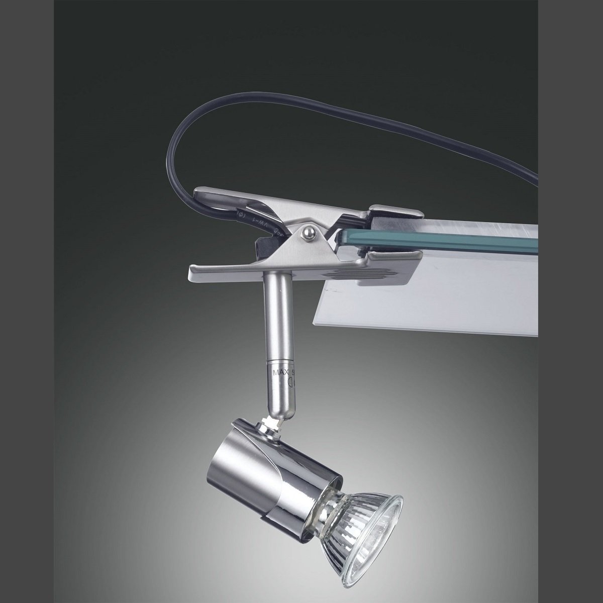 FABAS LUCE No. 2554-27-178 Spot ALICE nickel satiniert