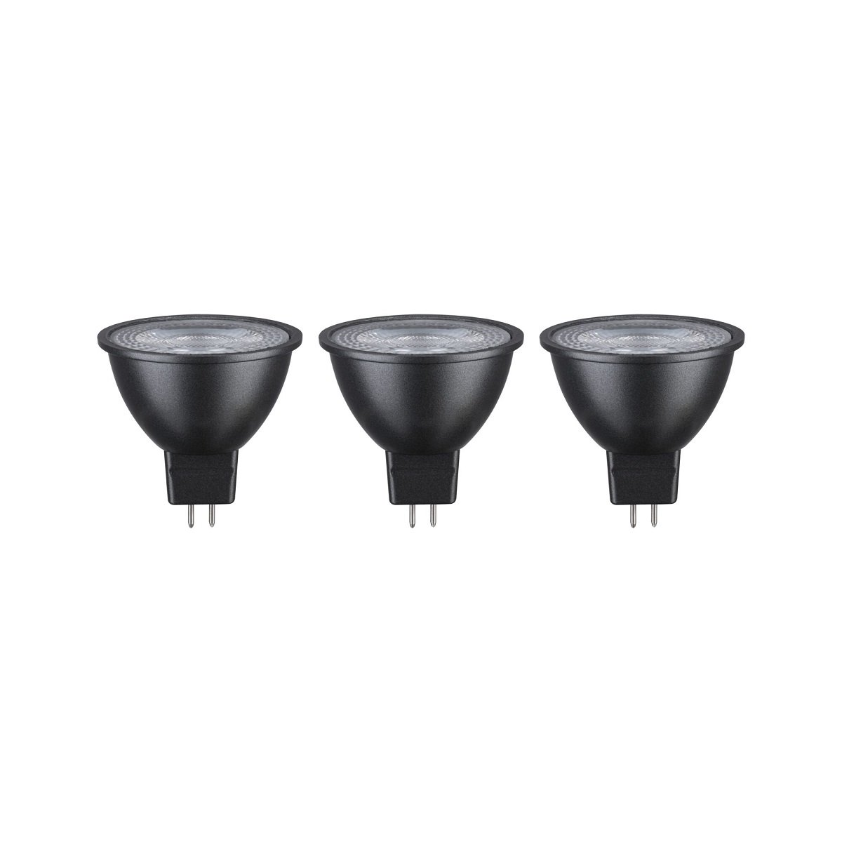 Paulmann 28912 LED Reflektor Set GU5,3 2700K 12V Schwarz
