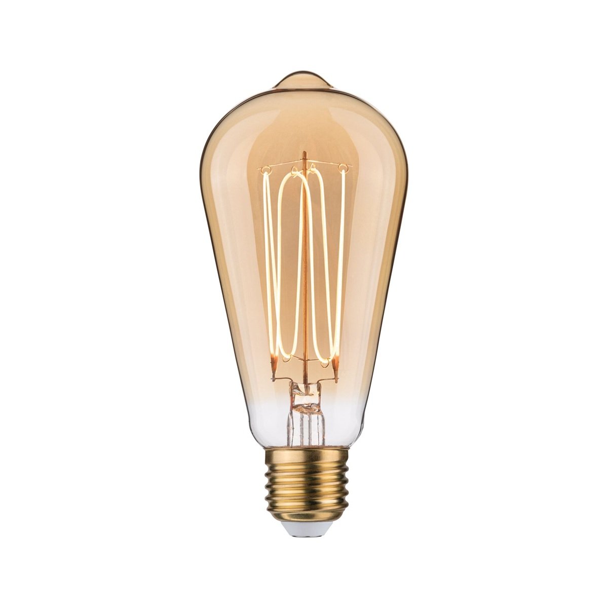 Paulmann 29241 Rustic Shine 230V LED Kolben E27 I-Form 300lm 1800K Gold 3-Step-Dim