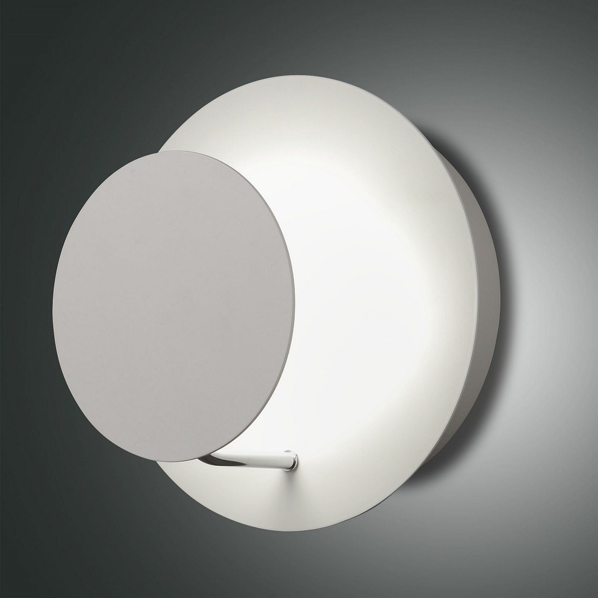 LED Design Wand Leuchte Lampe Full Moon Fabas Luce 3247-22-102 weiß dimmbar