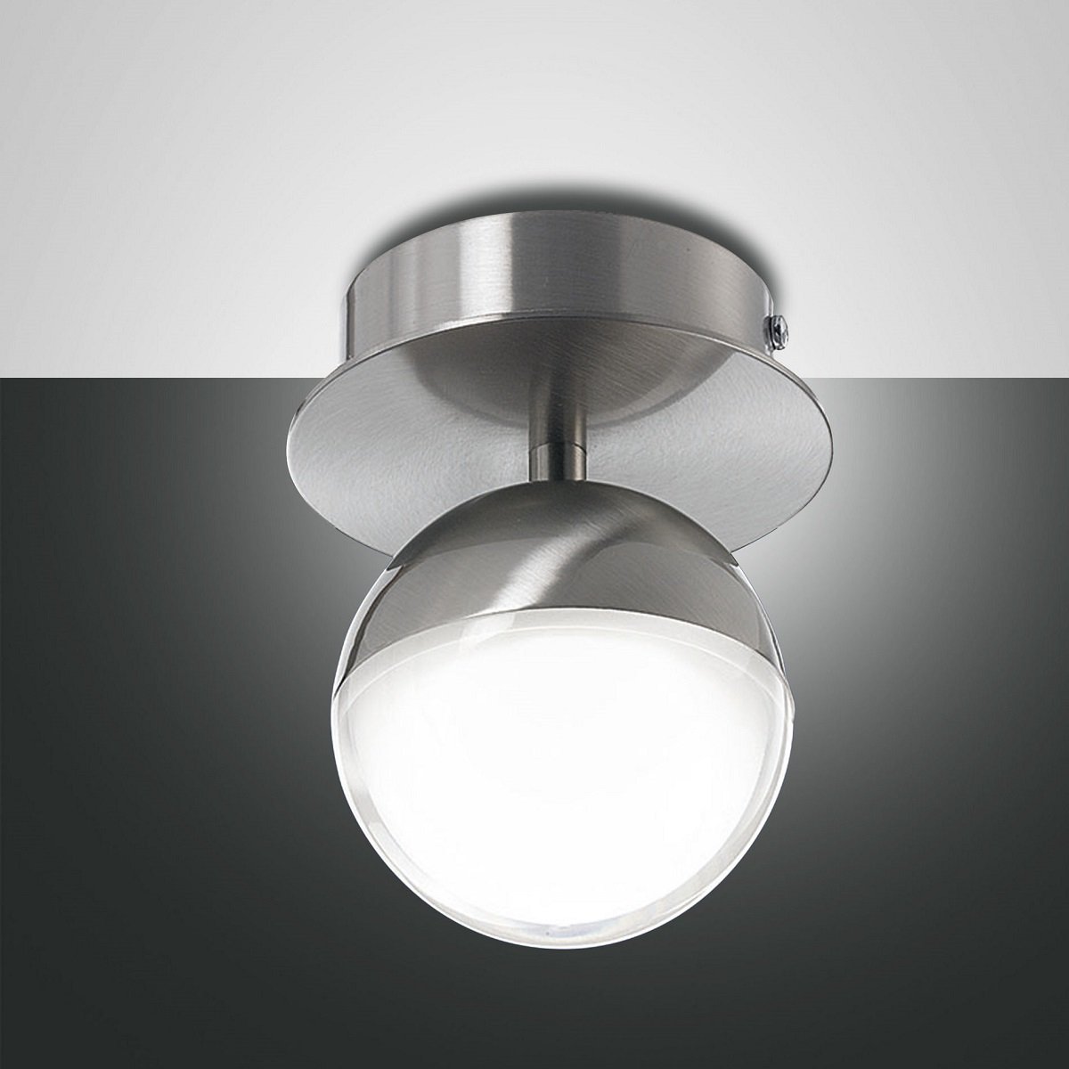 FABAS LUCE No. 3262-61-178 Deckenleuchte MELVILLE nickel satiniert