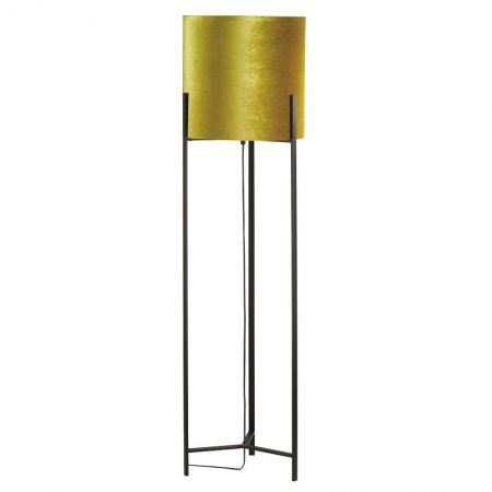 FH Leuchten No. 40203 Stehleuchte Evin 1-flammig E27 schwarz Schirm