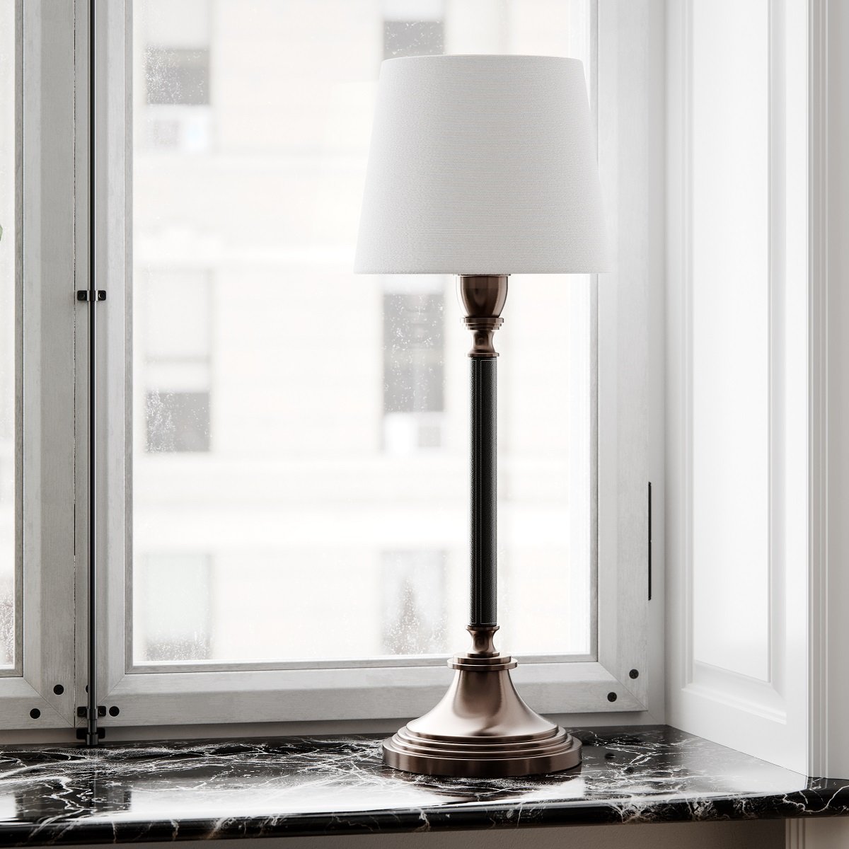 By Rydéns 4024550-5000 Dinant Tischleuchte weiß