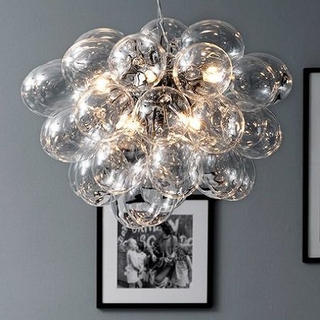 By Rydéns 4200440-7002 Pendelleuchte Gross 50cm transparent G9 --> Leuchten  & Lampen online kaufen im Shop