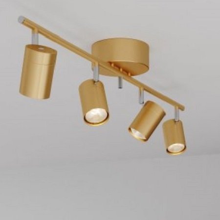 By Rydéns 4200720-6501 Deckenstrahler Correct 4-flammig gold --> Leuchten &  Lampen online kaufen im Shop