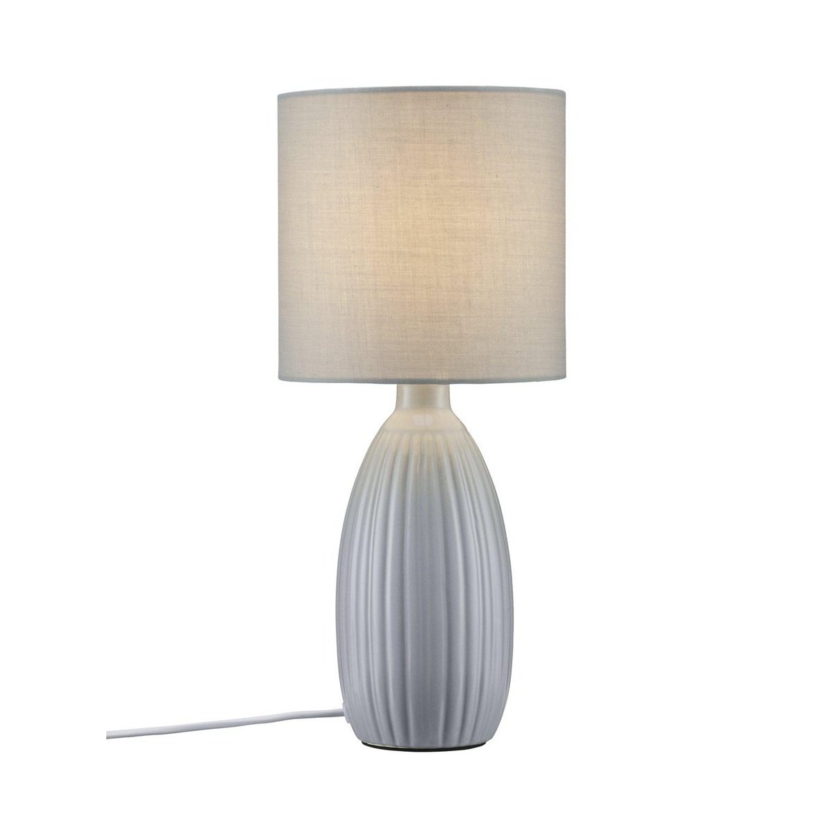 PR Home 4303707 Tischleuchte Uno Grau 37cm