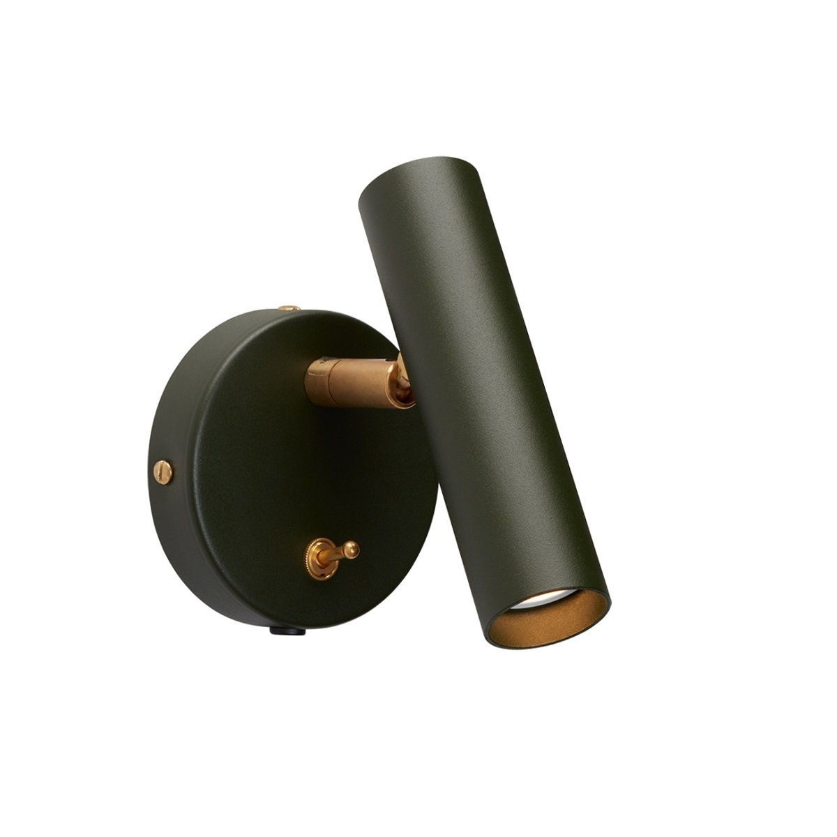 Belid Slender Wandleuchte grün GU4 mit Kalbel