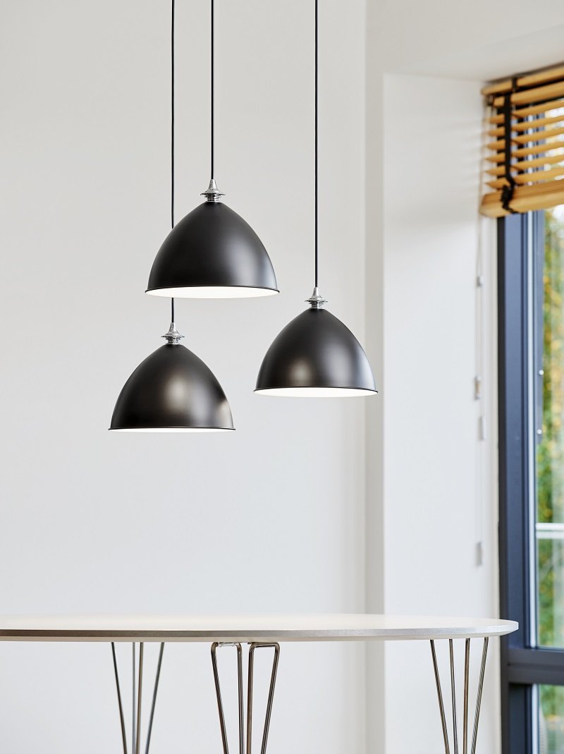 HERSTAL Leuchten E27 Pendelleuchte SPIRIT, schwarz, 1-flammig