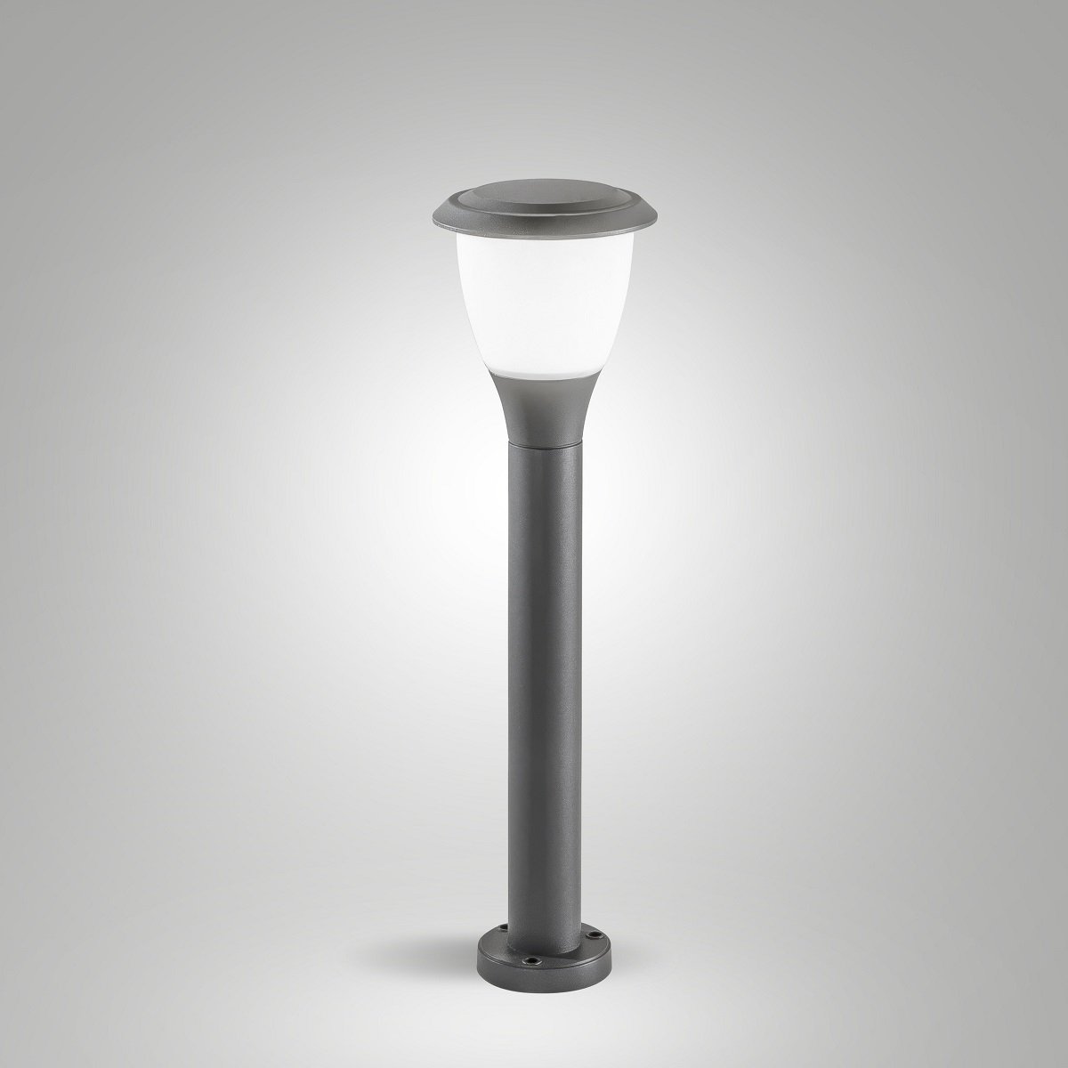 Fabas Luce 6566-10-294 Pollerleuchte Thiago 60cm dunkelgrau E27 IP65