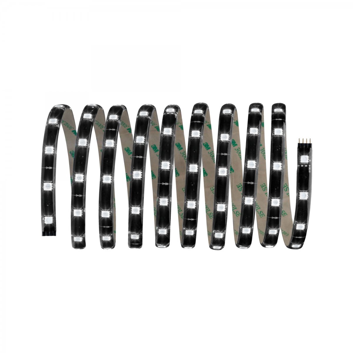 Paulmann No. 70594 YourLED Stripe 3 m RGB Schwarz klar beschichtet