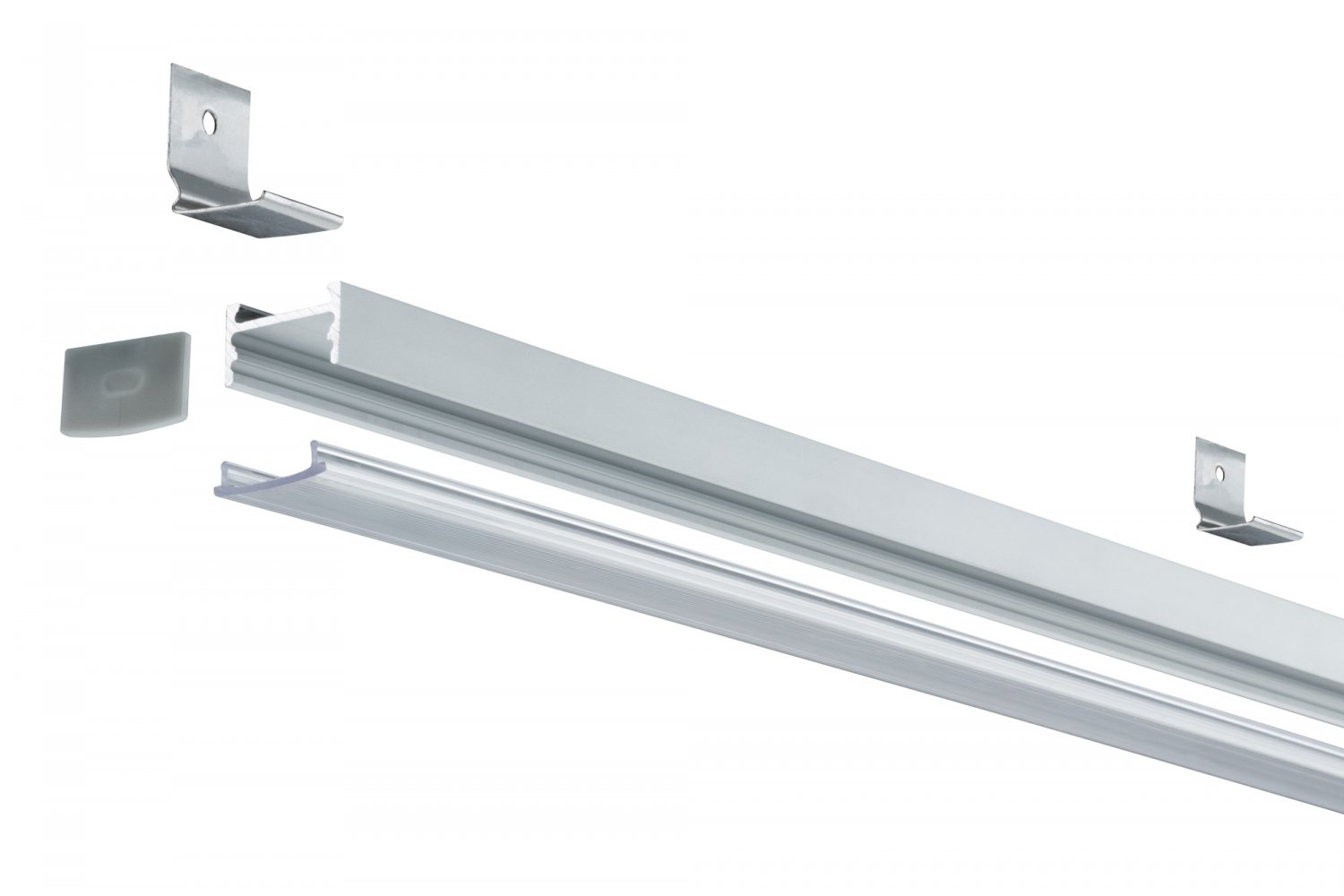 Paulmann No. 70810 Square Profil mit Diffusor 2m Alu Paulmann No. 70810 Square Profil mit Diffusor 2m Alu