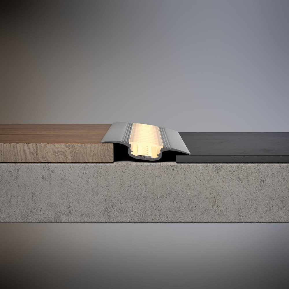 Paulmann No. 70855 Step Profil mit Diffusor 100cm Alu eloxiert