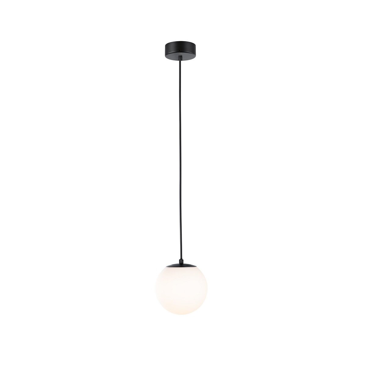 Paulmann 71073 Selection Bathroom LED Pendelleuchte Gove 17cm Schwarz Satin 3000K IP44