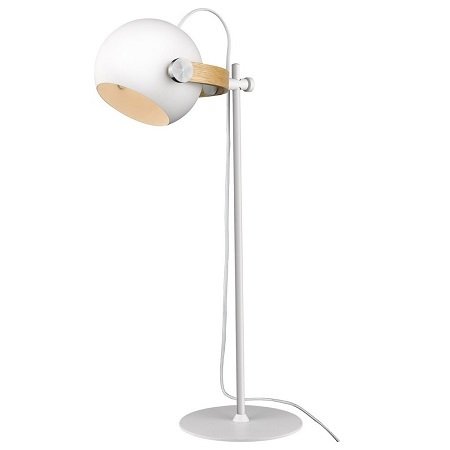 Halo Design No. 734177 LED Tischleuchte D.C, weiss matt-Eiche