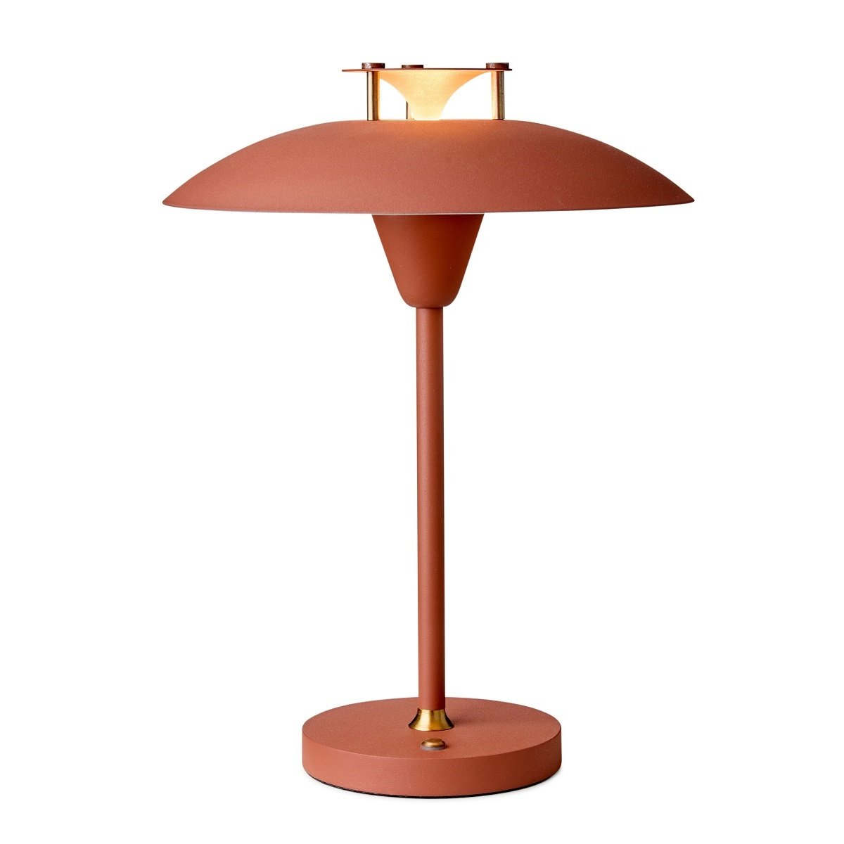 Halo Design 746101 LED Akku Tischleuchte Stepp 1-2-3 Terrakotta dimmbar IP54