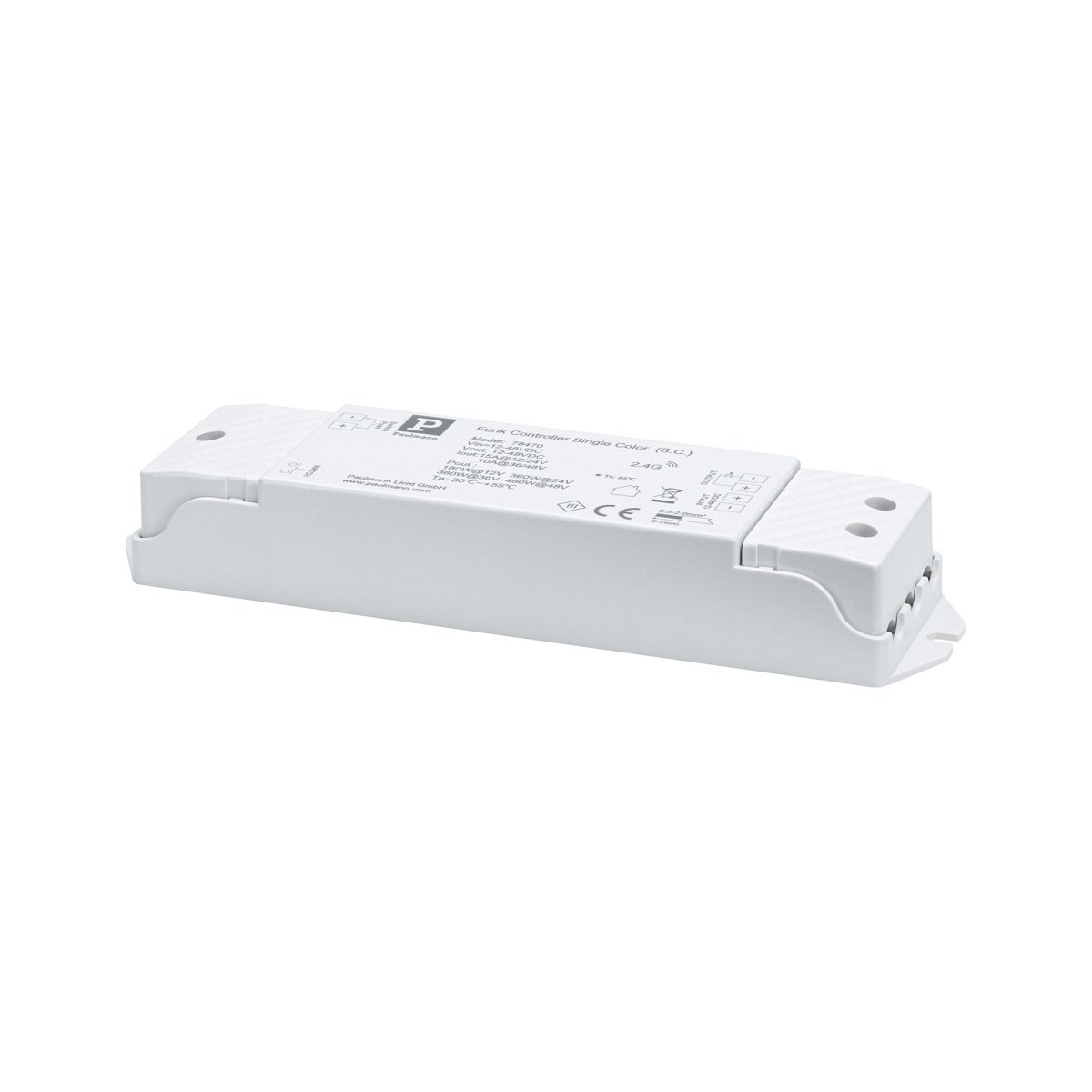 Paulmann 78470 Pro LED Strip Zubehör Controller Single Color DC 24V weiss