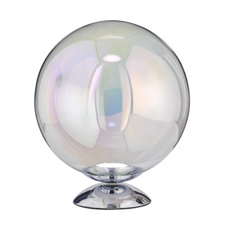 WOFI Leuchten Tischleuchte Mia 1-flammig chrom fluoreszierend dimmbar