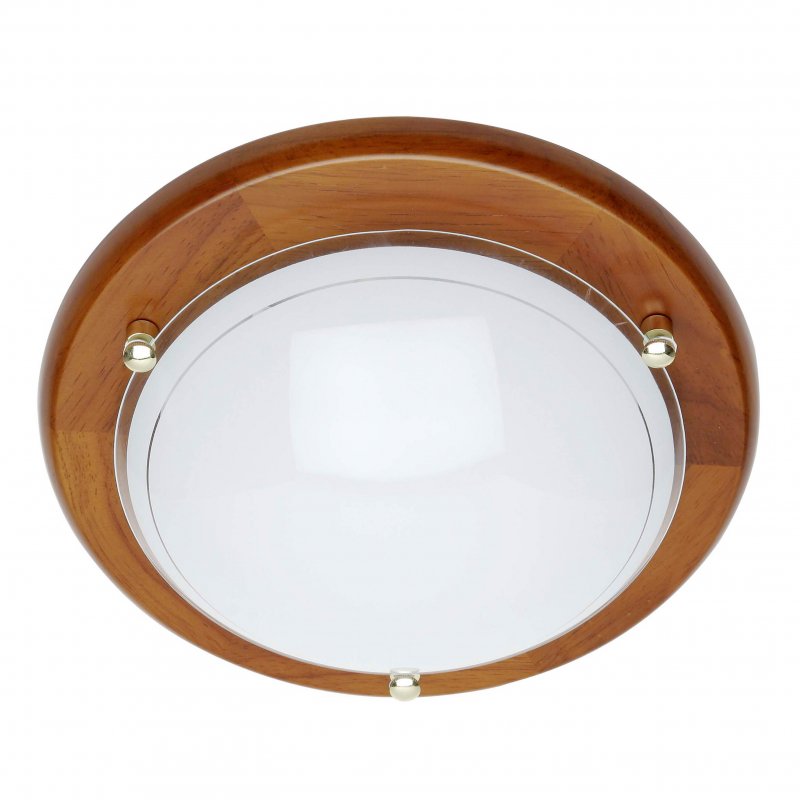 Brilliant Leuchten No. 90181-35 Wand- & Deckenleuchte Fidschi E27 eiche