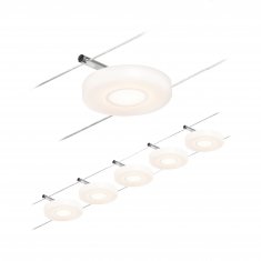 Paulmann No 94426 Seilsystem Discled 5 Spots Chrom Satin 3000k Dc 60va Lampen Leuchten Gunstig Kaufen Led Top 