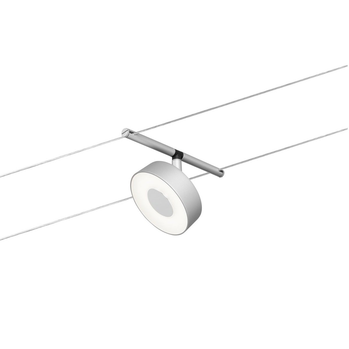 Paulmann 94476 LED Seilsystem Spot Circle 12V 3000K Chrom matt Chrom
