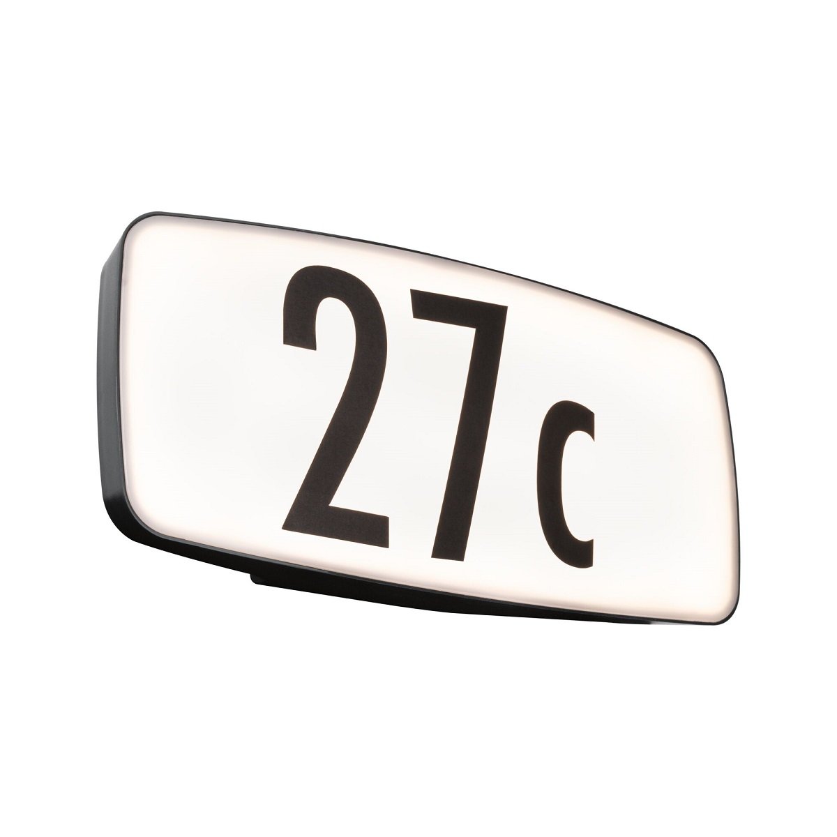 Paulmann 94506 LED Hausnummernleuchte Sheera Sensor und Bewegungsmelder IP44