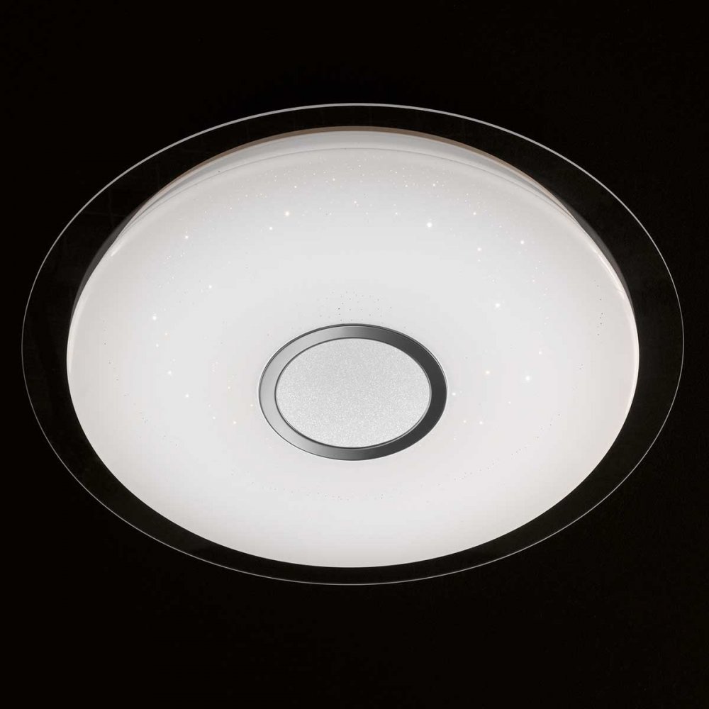 WOFI Leuchten LED Deckenleuchte KIANA Weiß, 1-flammig --> Lampen