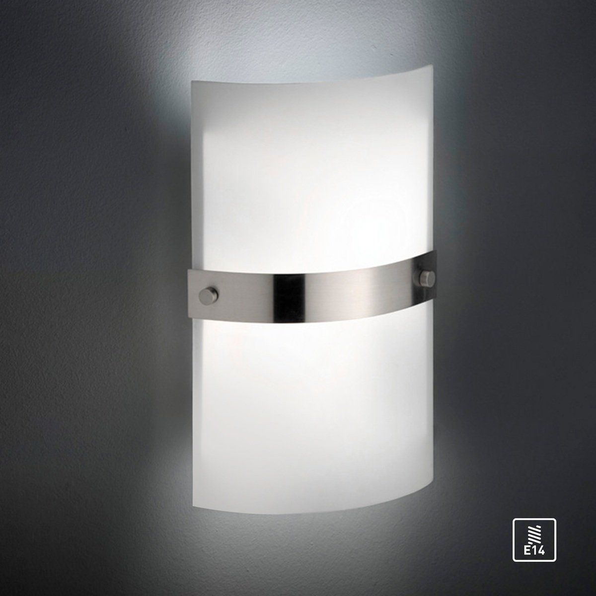 Paul Neuhaus 9846-55 SQUARE LED Wandleuchte stahl