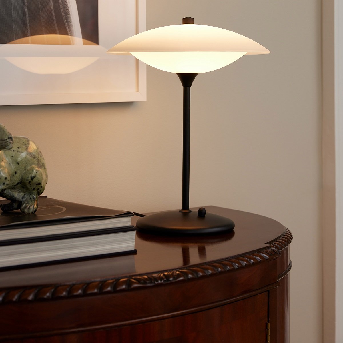 Halo Design 991324 Tischleuchte BARONI 30 schwarz opal