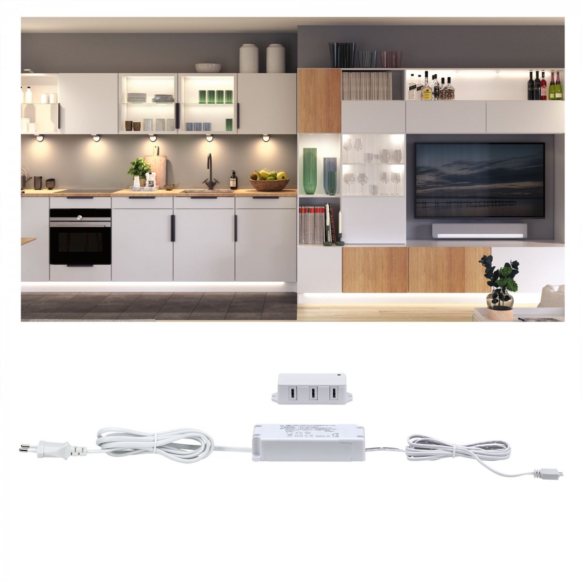 Paulmann No. 99946 Möbelleuchten Clever Connect Driver max. 12W 12V DC Weiß