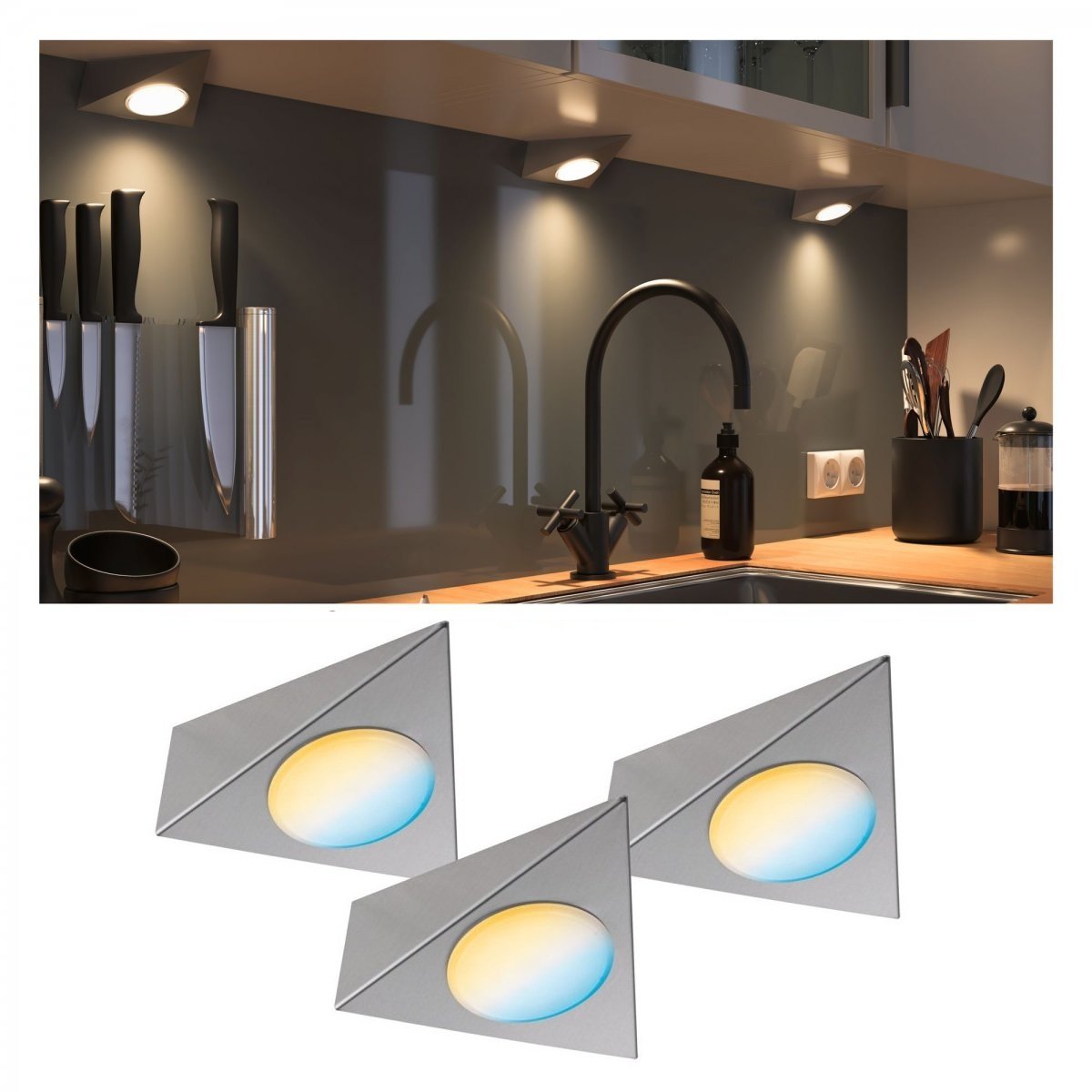 Paulmann No. 99974 Möbelleuchten Clever Connect Starter Set Trigo