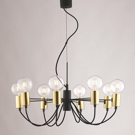 Luce Design Axon S8 Pendelleuchte 8-flammig ECO Light --> Leuchten & Lampen  online kaufen » Beleuchtung für Zuhause