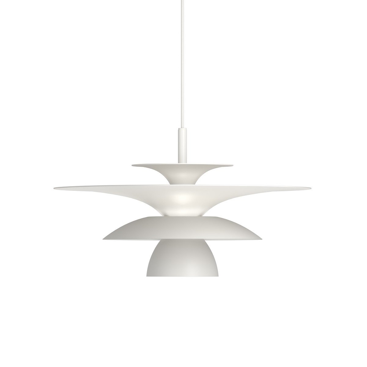 BELID Leuchten 1816036 Pendelleuchte Picasso 38cm G9 Wei�