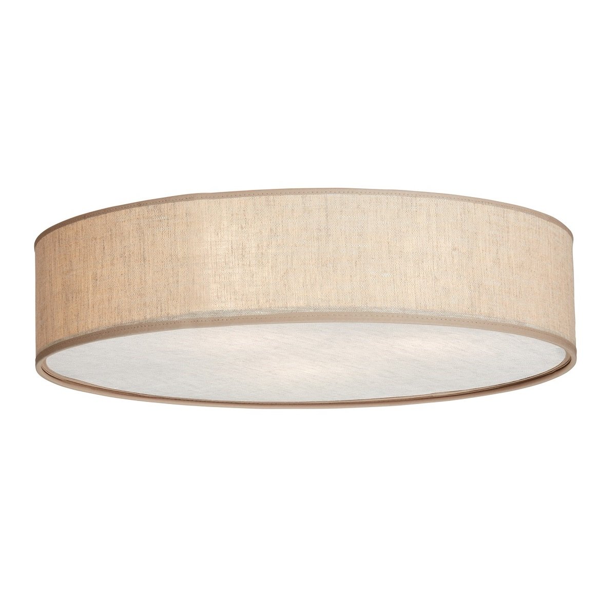 BELID Leuchten 2151248 Deckenleuchte Soft Leinen natur 44cm 