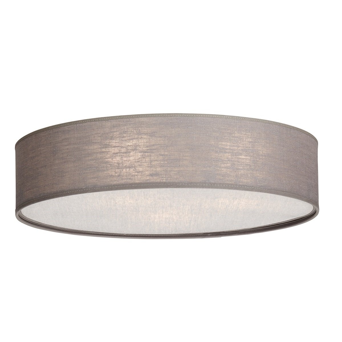 BELID Leuchten 2151250 Deckenleuchte Soft Leinen grau 44cm