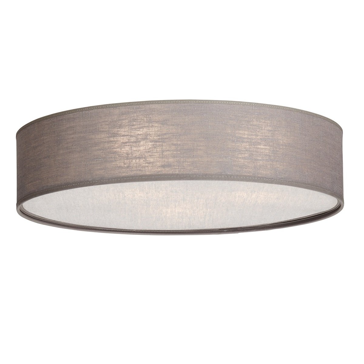 BELID Leuchten 2152250 Deckenleuchte Soft Leinen grau 50cm 