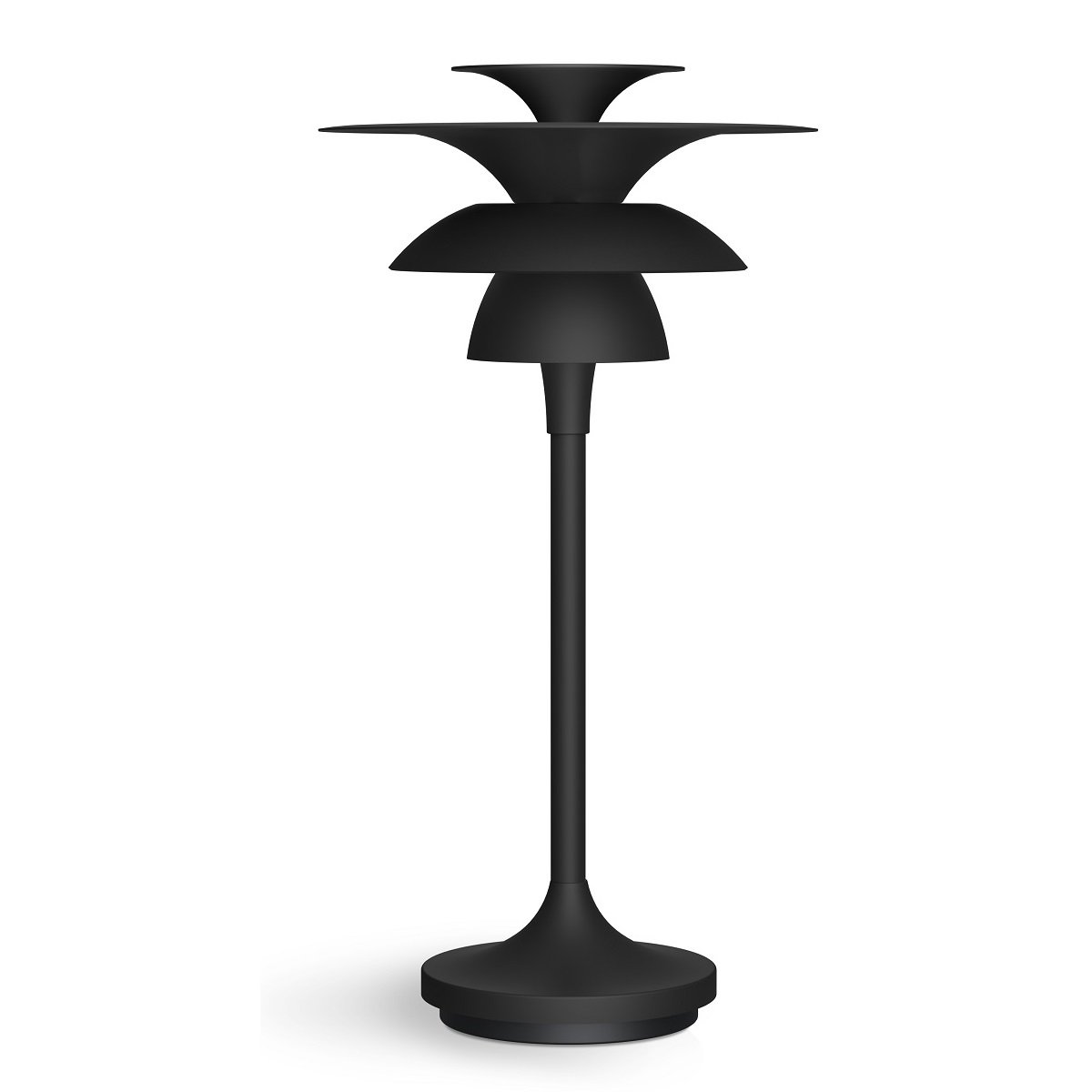 BELID Leuchten 4295007 Tischleuchte Picasso Schwarz G4 35cm
