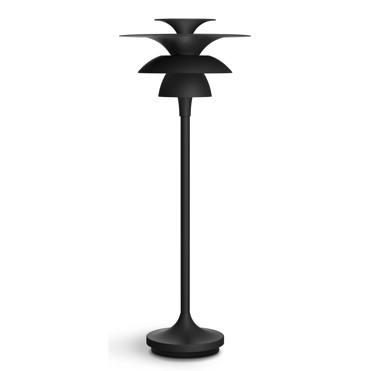 BELID Leuchten 4296007 Tischleuchte Picasso Schwarz G4 46cm