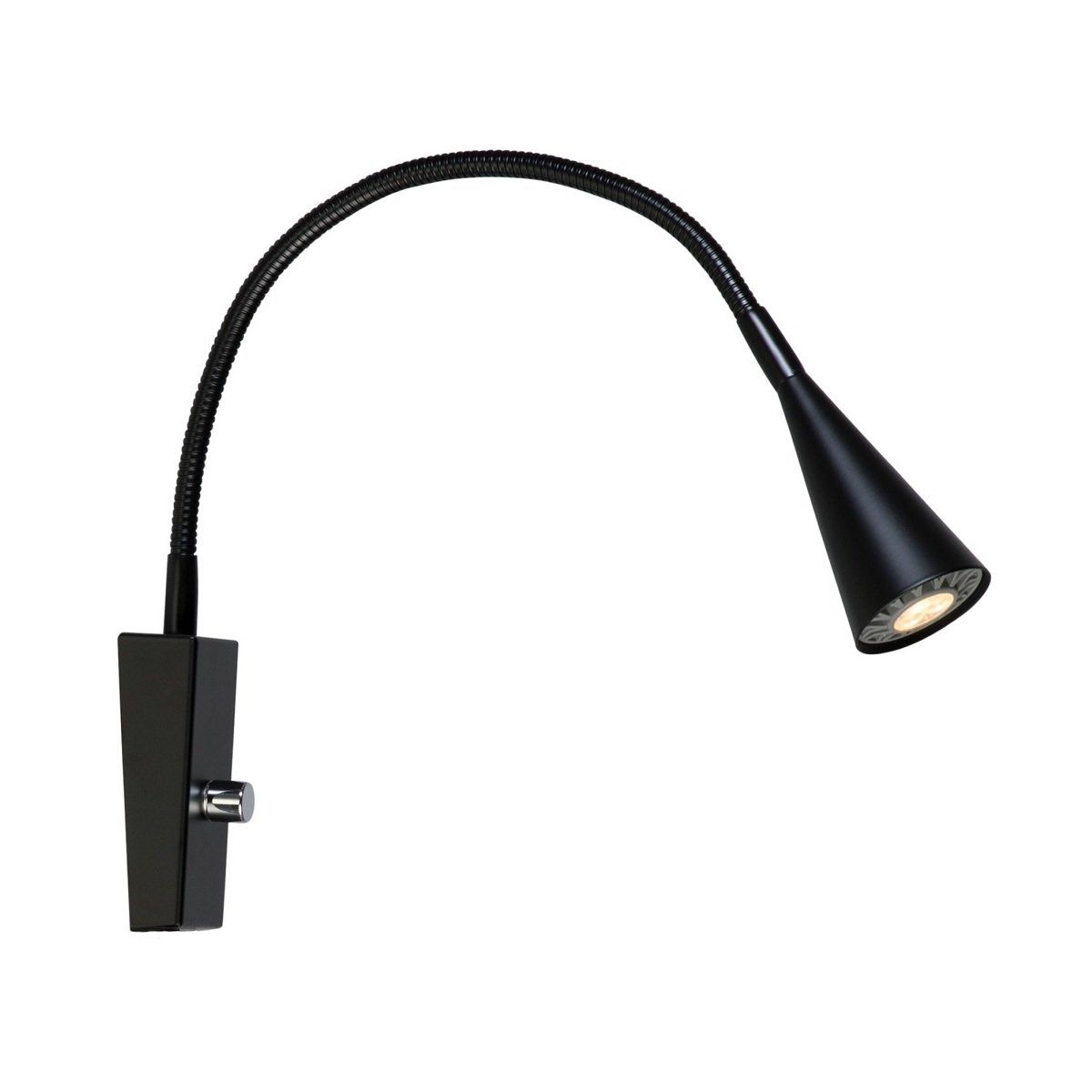 BELID Leuchten 529107 Wandleuchte Ledro LED Schwarz matt GU5.3
