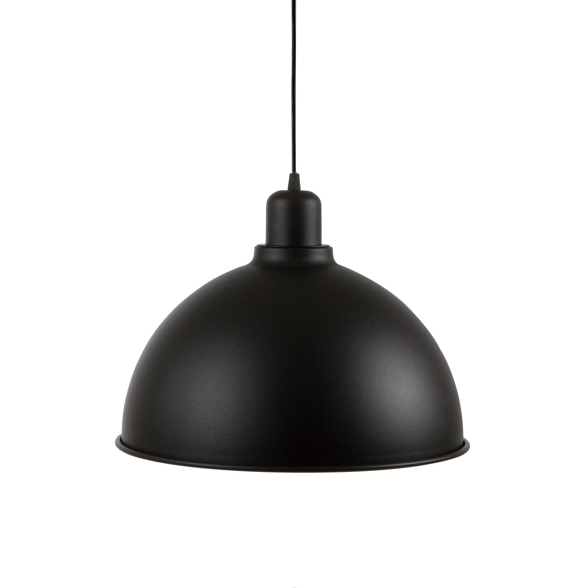 BELID Leuchten No. 100886 E27 Pendelleuchte Magnum schwarz struktur 38 cm