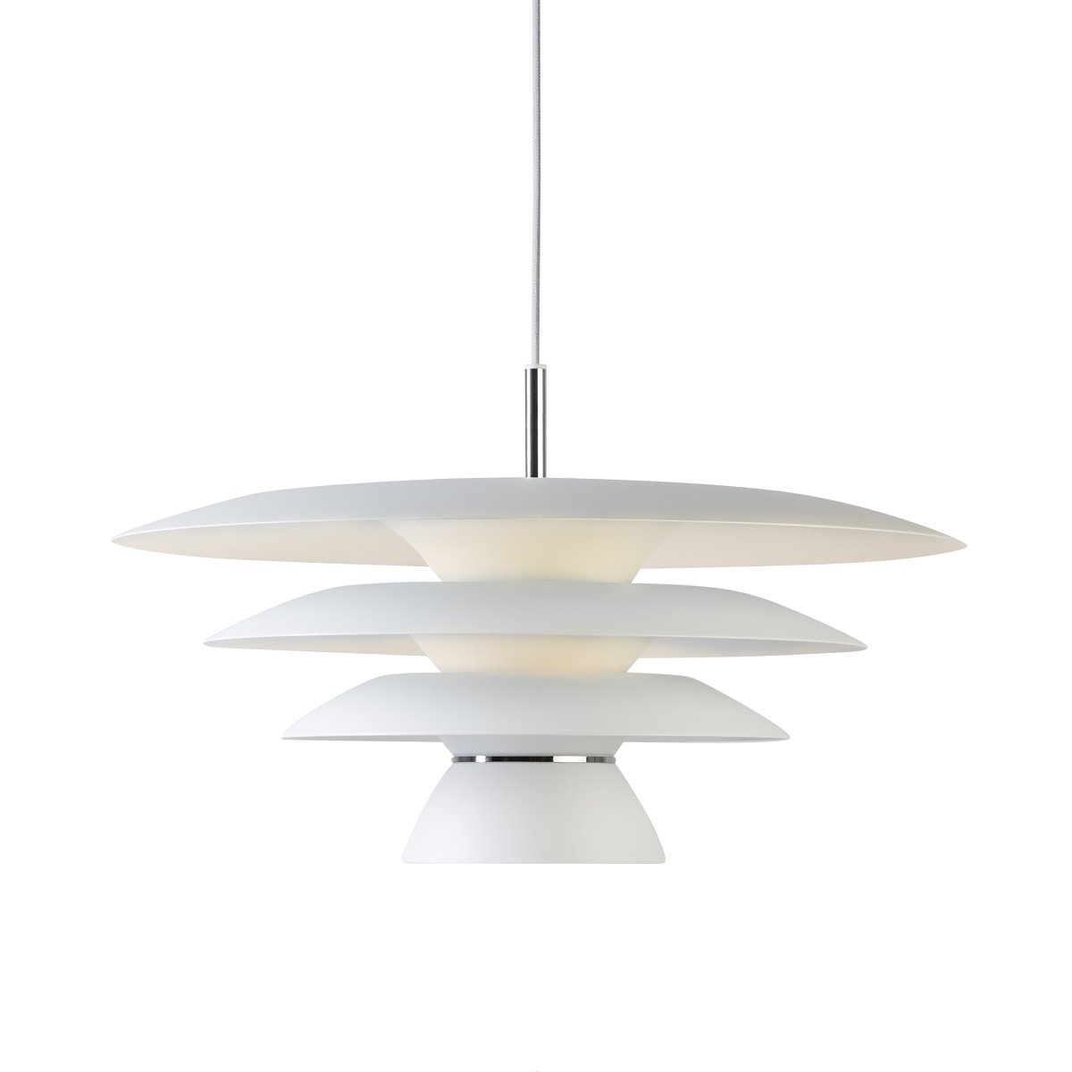 BELID Leuchten No. 104036 E27 Pendelleuchte DaVinci wei� matt 50cm