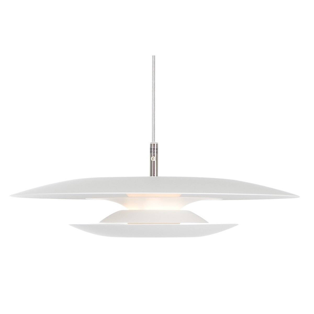 BELID Leuchten No. 107836 Pendelleuchte Eclipse wei� matt 43cm