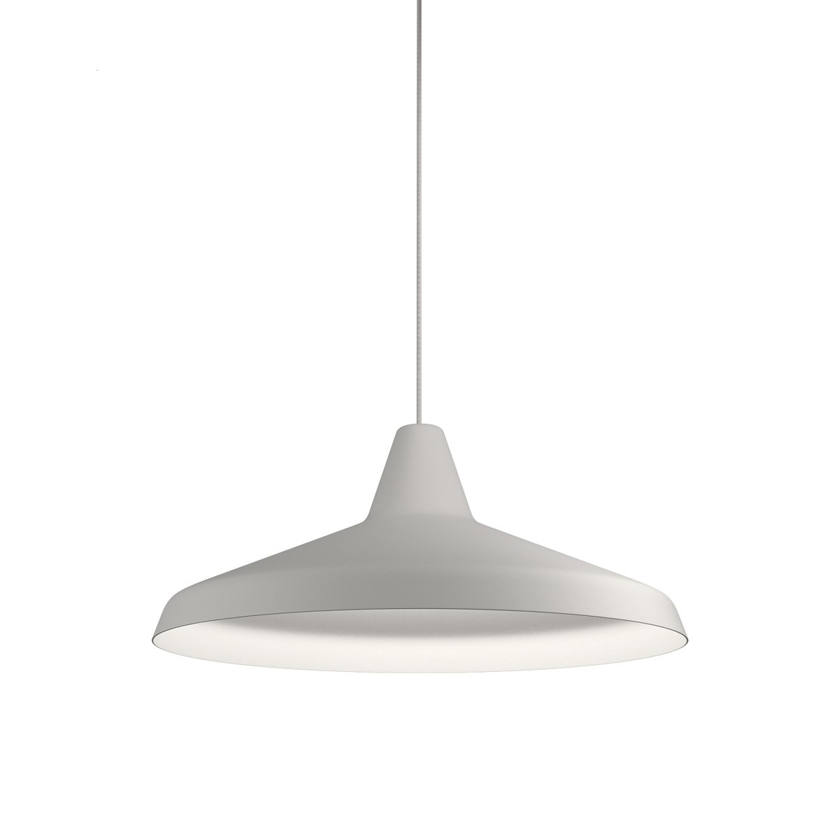 BELID Leuchten No. 1809068 Pendelleuchte Titan Weiss 40cm E27