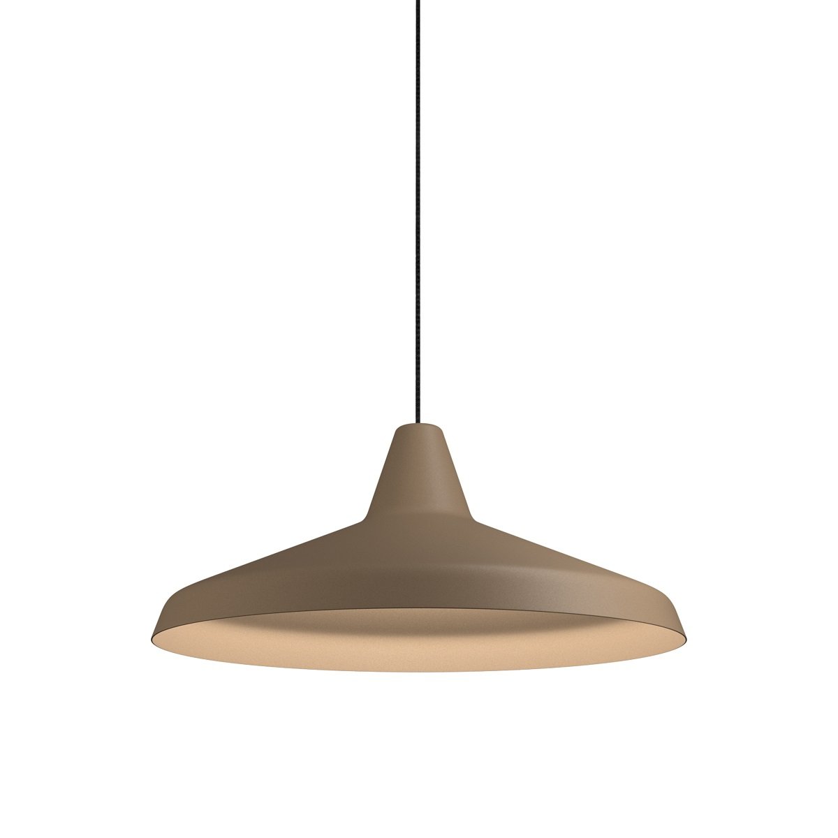 BELID Leuchten No. 1809202 Pendelleuchte Titan Sand 40cm E27