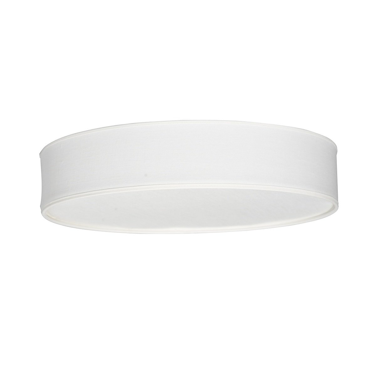 BELID Leuchten No. 2151252 Deckenleuchte Soft 2-flammig Leinen Weiss 44cm E27