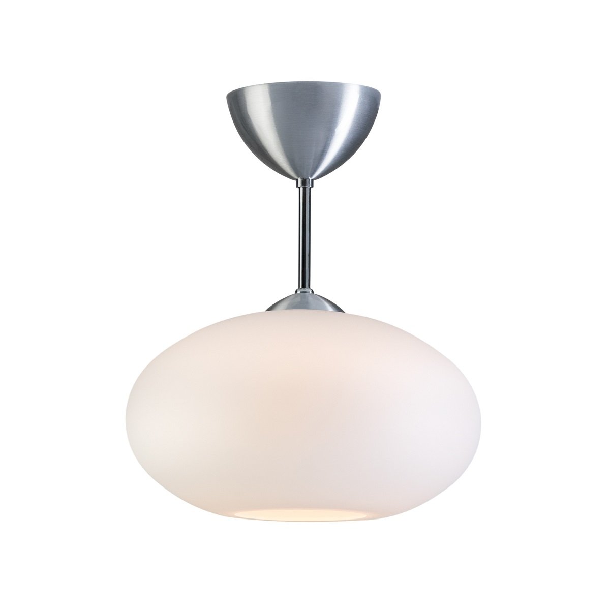 BELID Leuchten No. 223511 Deckenleuchte Bullo Alu opal 27cm E27