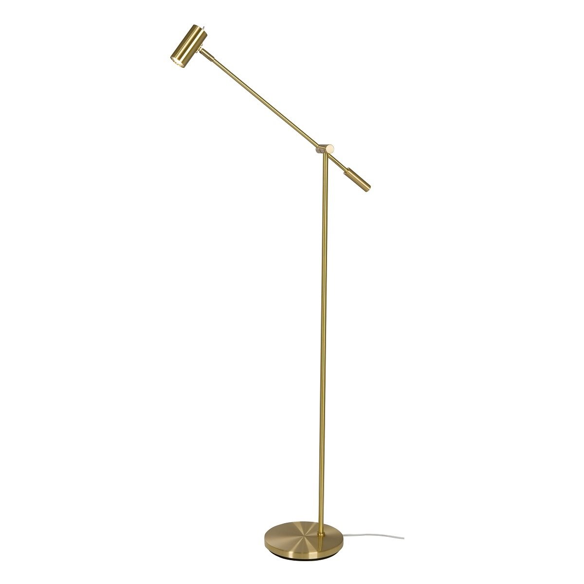 BELID Leuchten No. 375392 LED Stehleuchte Cato messing poliert 134 cm